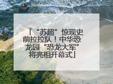 “苏超”惊现史前拉拉队！中华恐龙园“恐龙大军”将亮相开幕式