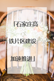 石家庄高铁片区建设加速推进