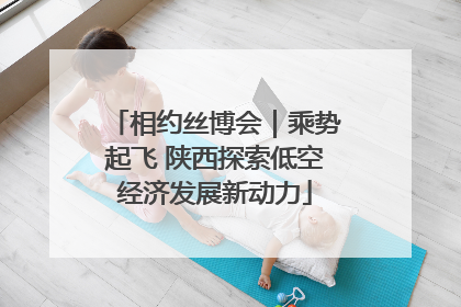 相约丝博会｜乘势起飞 陕西探索低空经济发展新动力