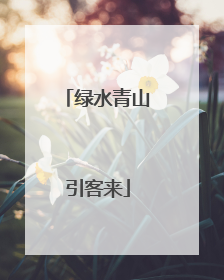 绿水青山引客来