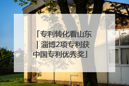 专利转化看山东｜淄博2项专利获中国专利优秀奖