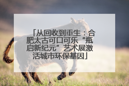 从回收到重生：合肥太古可口可乐“瓶启新纪元”艺术展激活城市环保基因