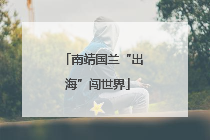 南靖国兰“出海”闯世界