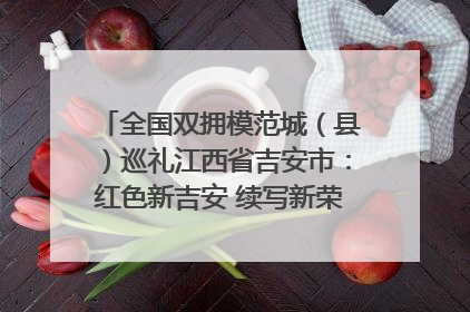 全国双拥模范城（县）巡礼江西省吉安市：红色新吉安 续写新荣光 奋力谱写新时代双拥工作新篇章