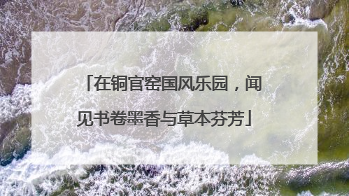 在铜官窑国风乐园，闻见书卷墨香与草本芬芳