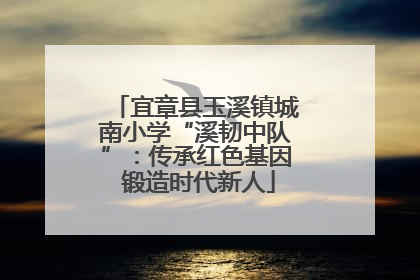 宜章县玉溪镇城南小学“溪韧中队”：传承红色基因 锻造时代新人