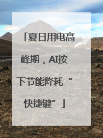 夏日用电高峰期，AI按下节能降耗“快捷键”