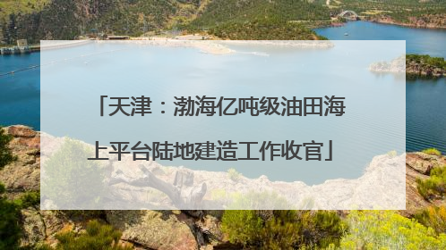 天津：渤海亿吨级油田海上平台陆地建造工作收官