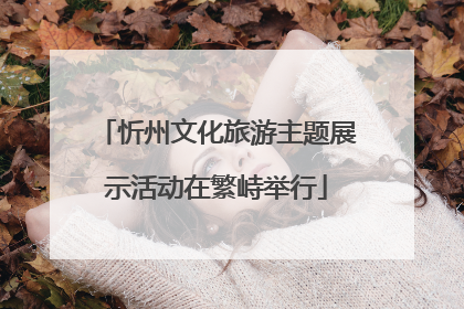 忻州文化旅游主题展示活动在繁峙举行