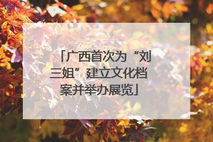 广西首次为“刘三姐”建立文化档案并举办展览