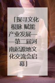 探寻文化根脉 赋能产业发展——第二届河南起源地文化交流会启幕