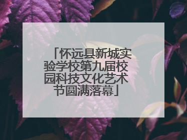 怀远县新城实验学校第九届校园科技文化艺术节圆满落幕