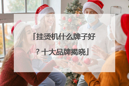 挂烫机什么牌子好？十大品牌揭晓