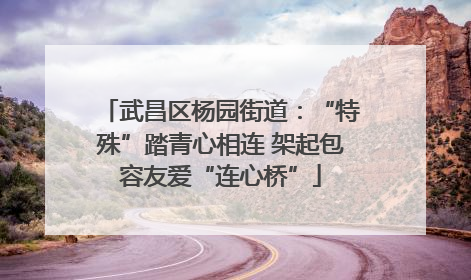 武昌区杨园街道：“特殊”踏青心相连 架起包容友爱“连心桥”