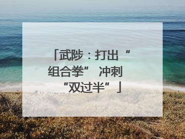 武陟：打出“组合拳” 冲刺“双过半”