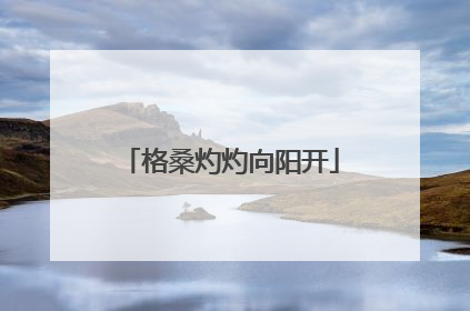 格桑灼灼向阳开
