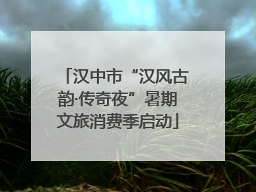 汉中市“汉风古韵·传奇夜”暑期文旅消费季启动