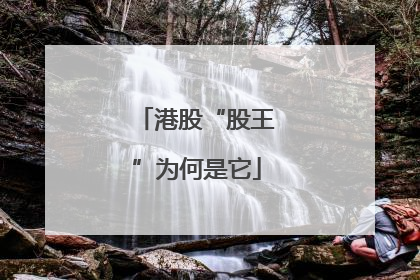港股“股王”为何是它