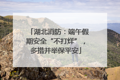 湖北消防：端午假期安全“不打烊”，多措并举保平安