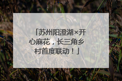 苏州阳澄湖×开心麻花，长三角乡村首度联动！