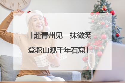 赴青州见一抹微笑 登驼山观千年石窟