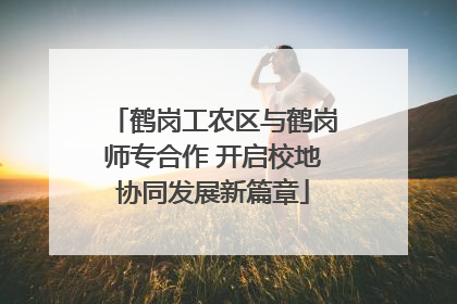 鹤岗工农区与鹤岗师专合作 开启校地协同发展新篇章