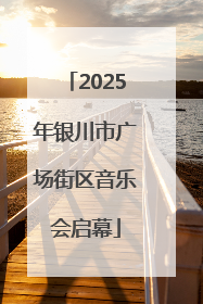 2025年银川市广场街区音乐会启幕