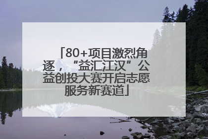 80+项目激烈角逐，“益汇江汉”公益创投大赛开启志愿服务新赛道
